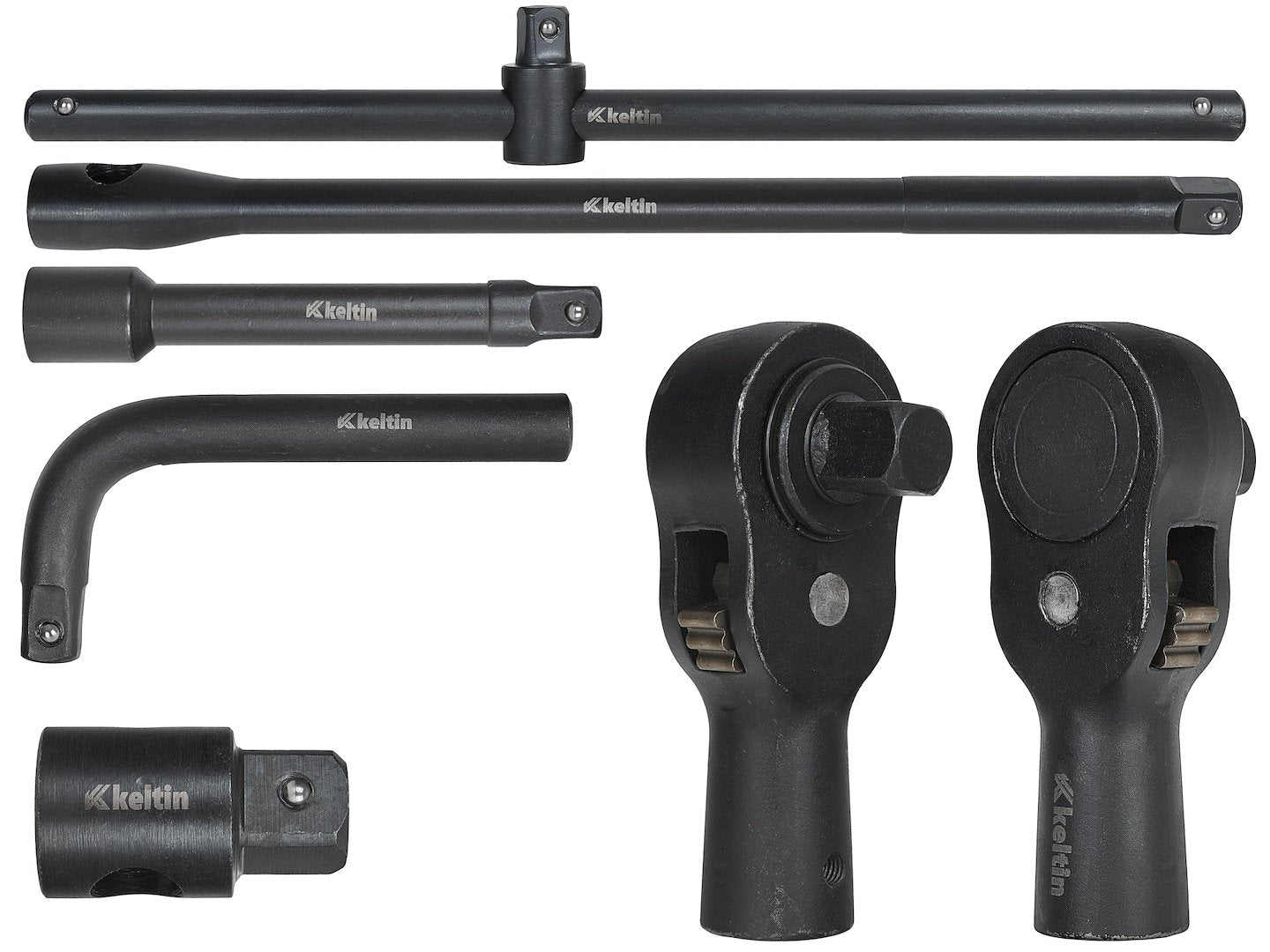 Set chei tubulare de impact, 3 / 4", 1", 12 / 6 puncte, 17-65 mm, Keltin K00094