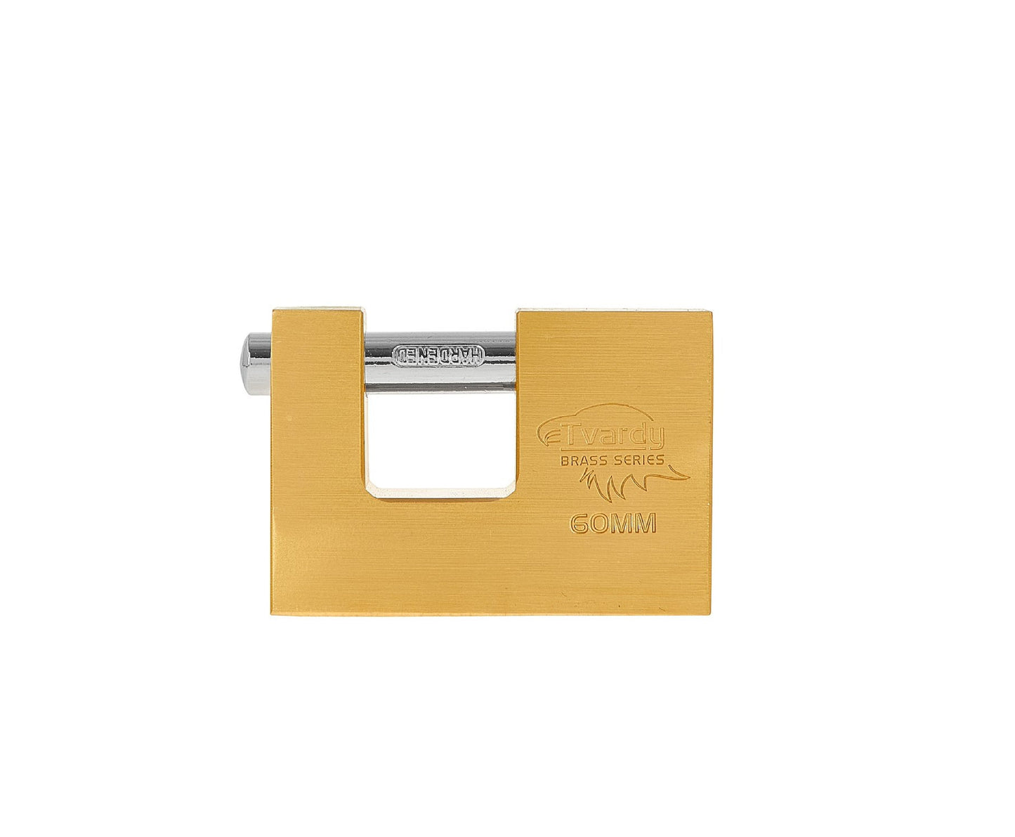 Lacat din alama ranforsat Brass Line, 60 mm, Tvardy T00429