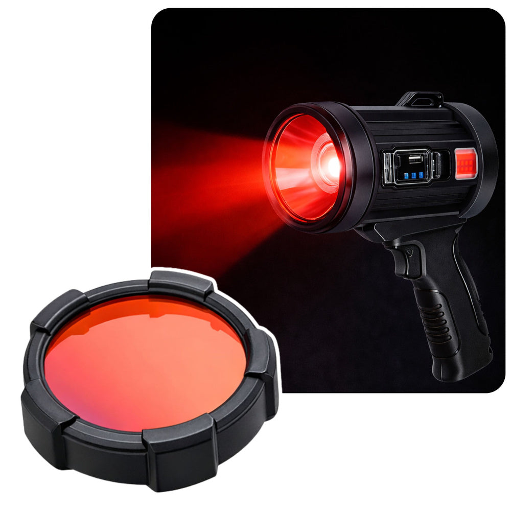 Lanterna LED cu 6 moduri, filtre interschimbabile, Lean 27713