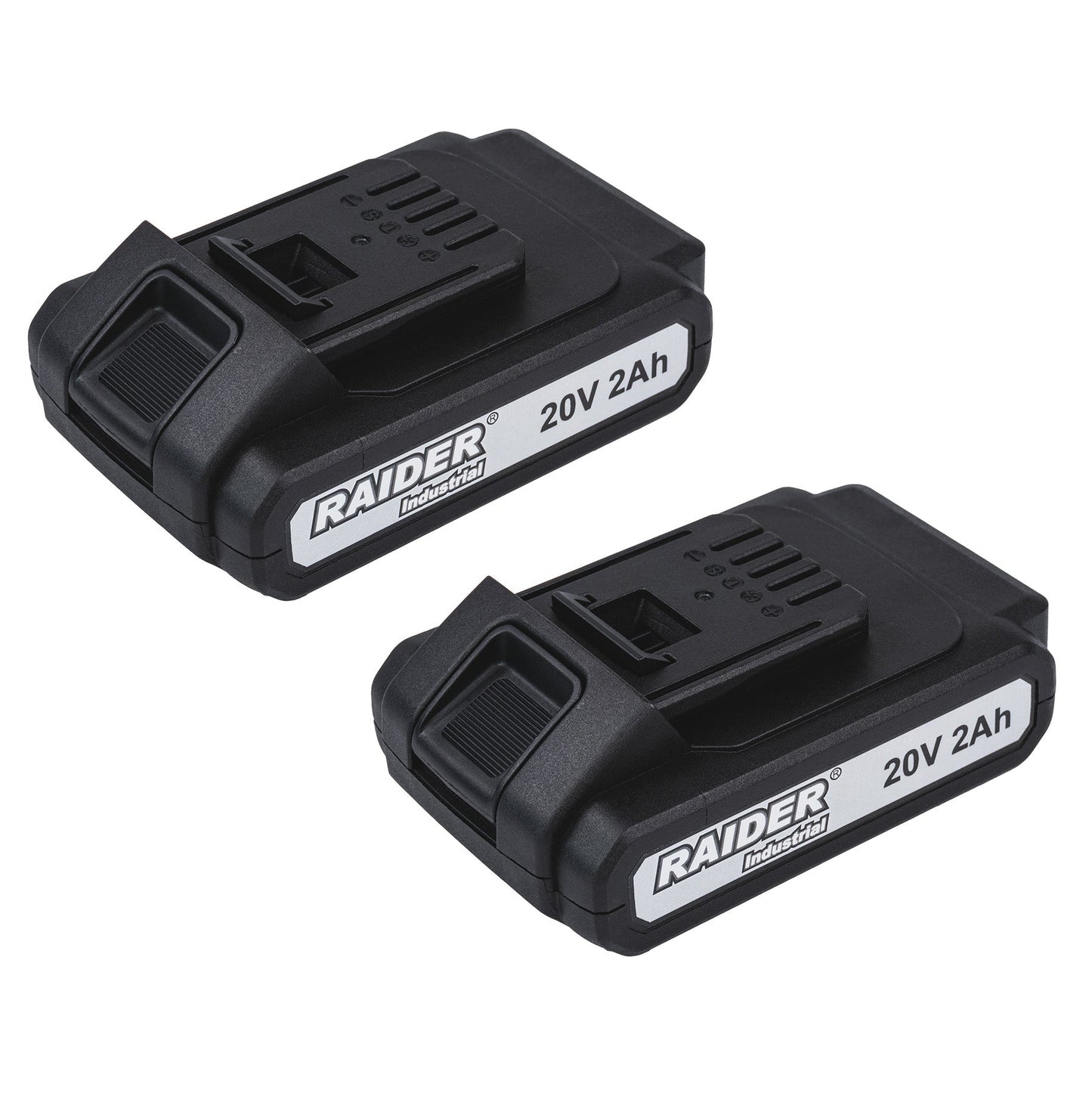 Set surubelnita cu impact brushless RDI-CDB04W si HID01W, 2 x 2Ah, Raider 011504