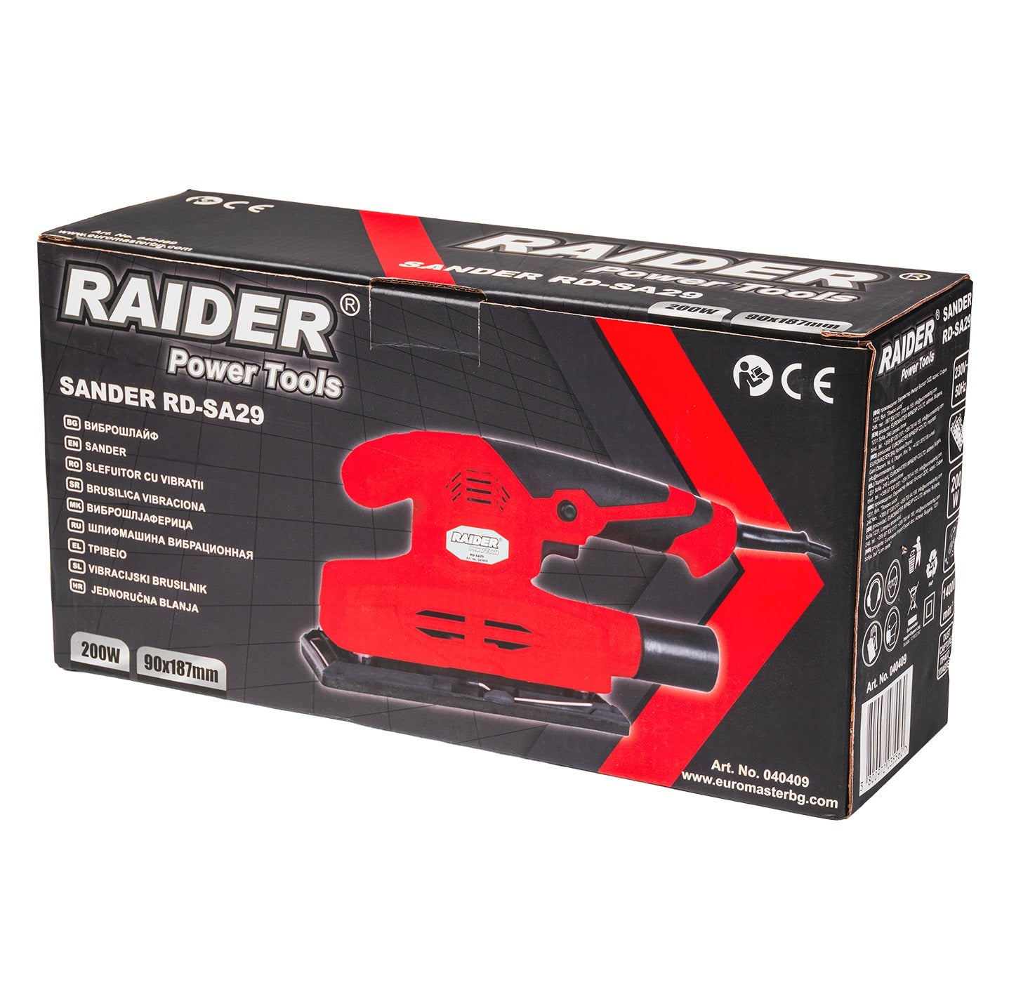 Slefuitor cu vibratii RD-SA29 2000 W, Raider 040409
