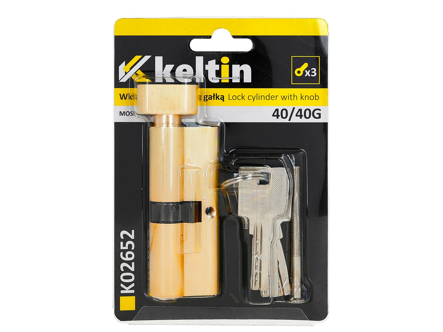 Butuc aluminiu, 40/40g, Keltin K02652