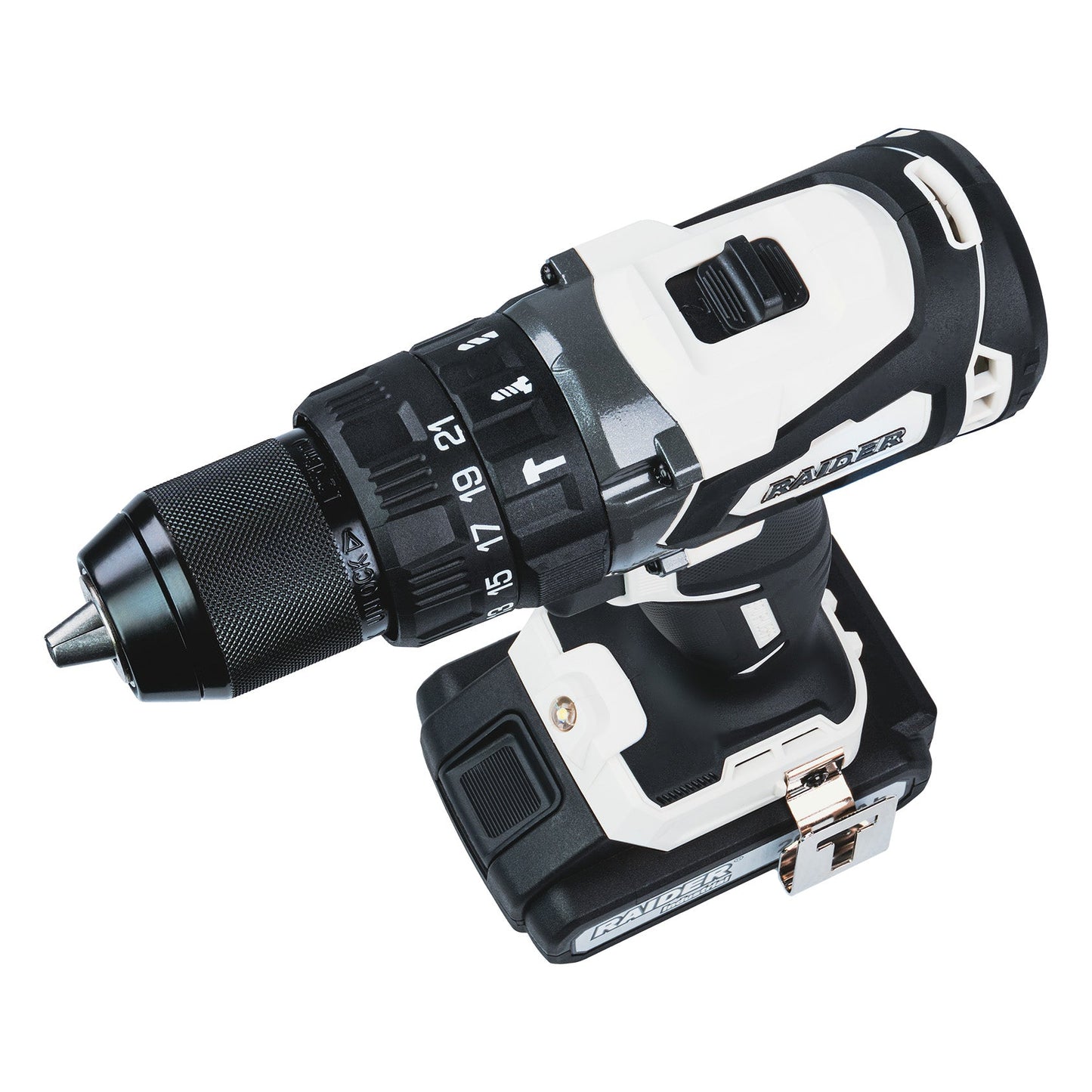 Set surubelnita cu impact brushless RDI-CDB04W si HID01W, 2 x 2Ah, Raider 011504