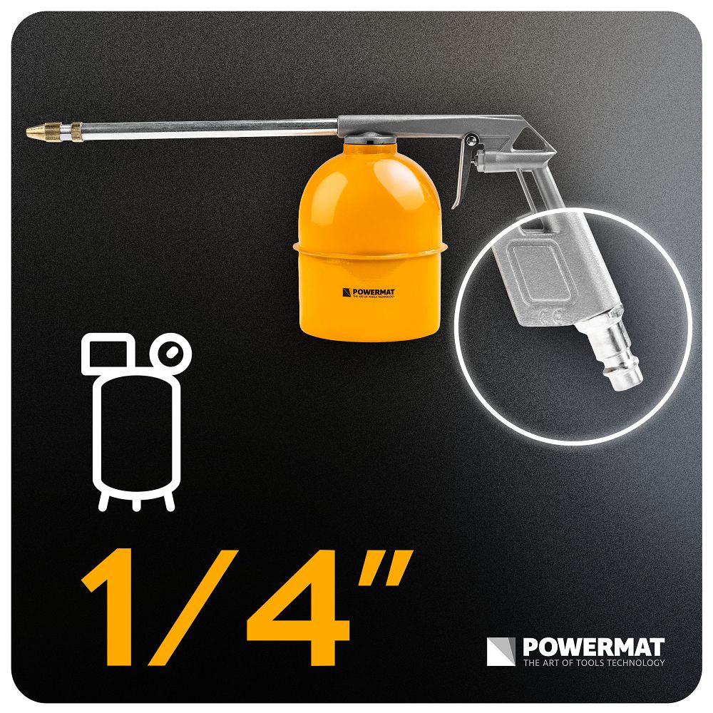 Pistol pentru gresare PM-PDR-210T, 0.85 l, Powermat PM1476