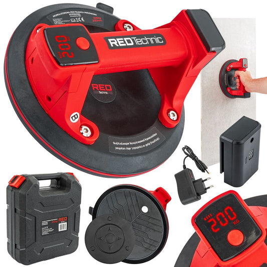 Ventuza cu vid 200 mm, Red Technic RTPDS0165