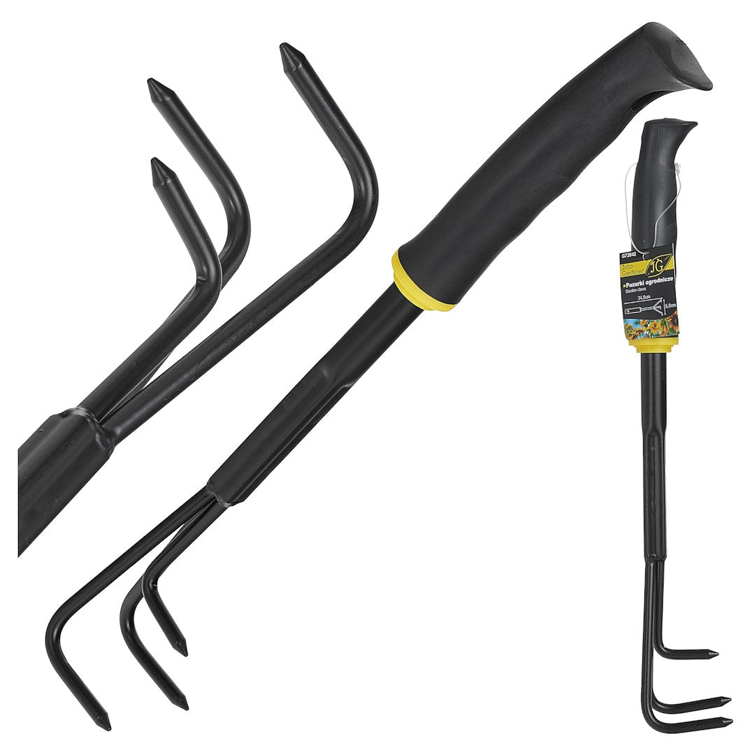 Mini grebla pentru gradinarit, 34 cm, Geko G72042