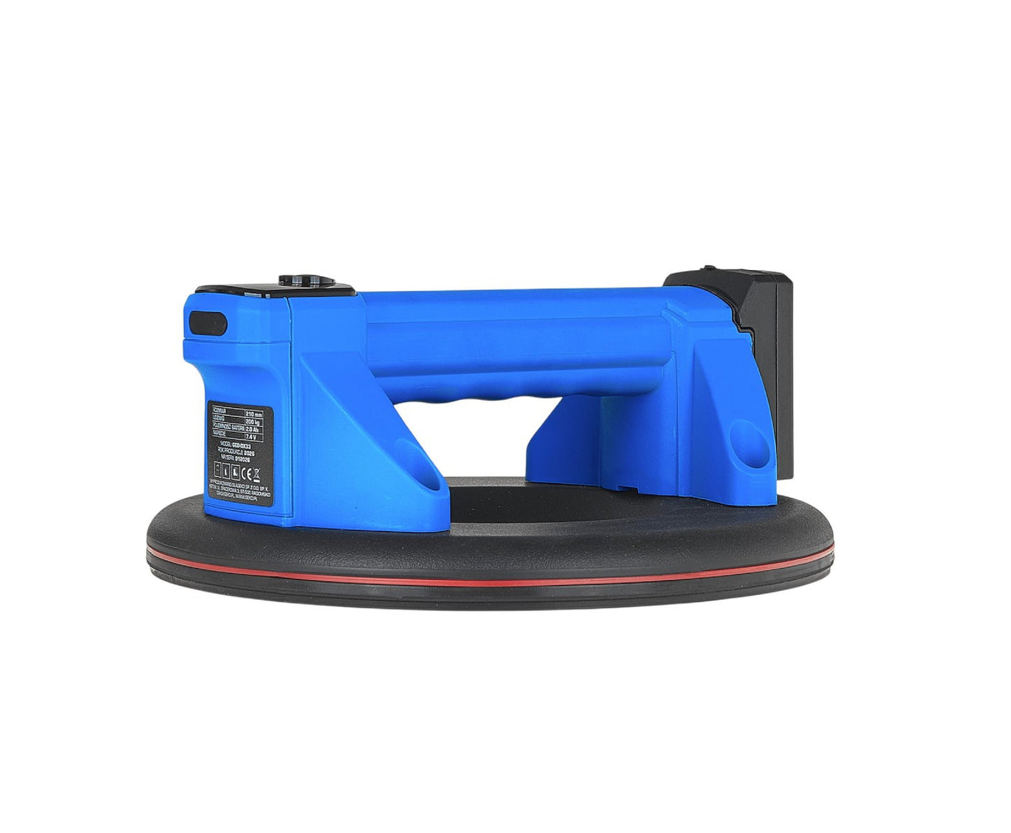 Suport pentru ventuza cu acumulator, 210mm, capacitate maxima 200kg, 4.0Ah 3.7V, Geko G80674