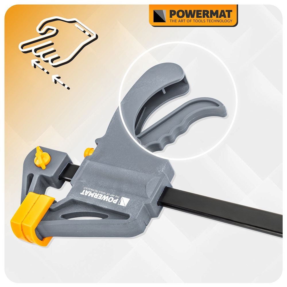 Clema de tamplarie PM-SSD-18T, 450x60mm, Powermat PM1433