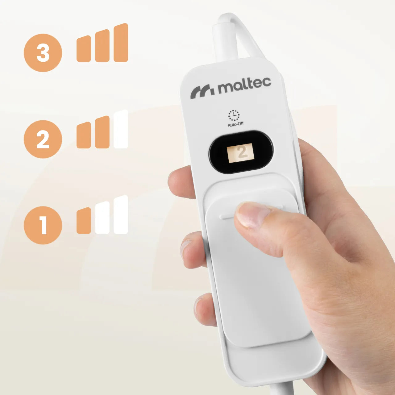 Incalzitor electric pentru picioare cu telecomanda, 100 W, MalTec 113468