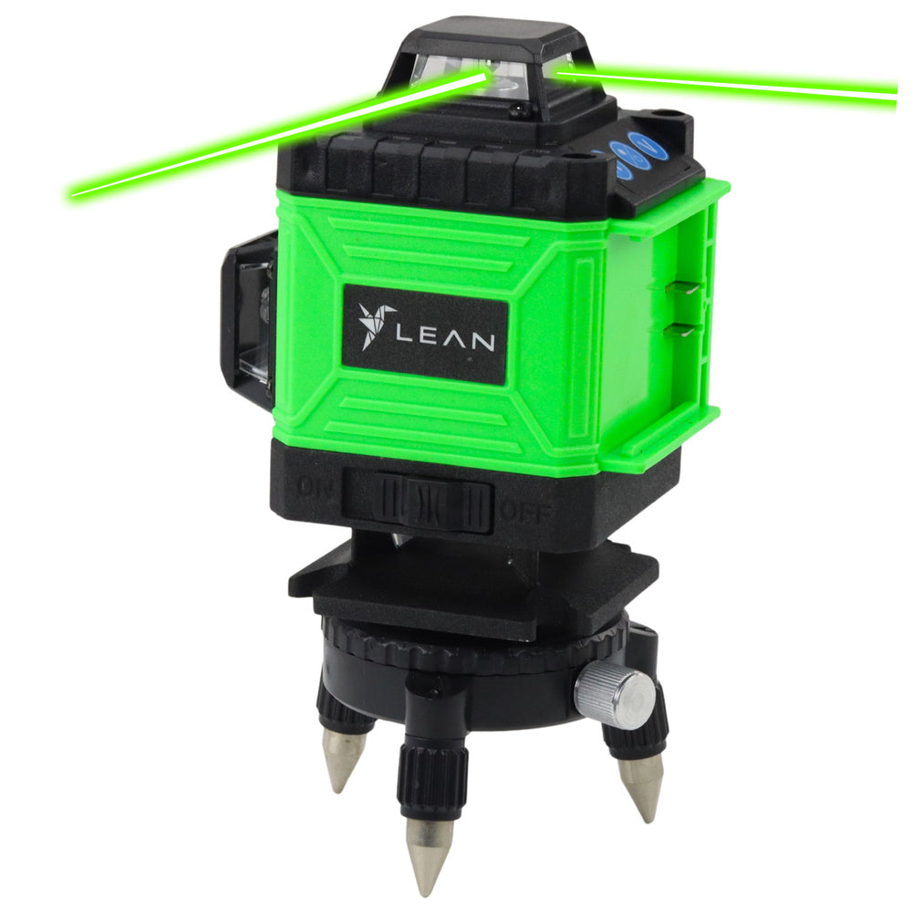 Nivela laser 4D cu 16 linii, verde, Lean 26586