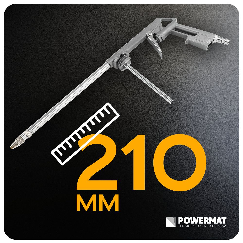 Pistol pentru gresare PM-PDR-210T, 0.85 l, Powermat PM1476