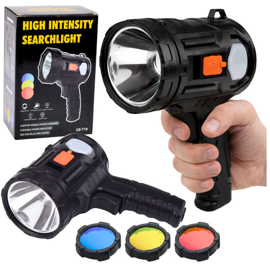 Lanterna LED puternica, cu 6 moduri, 19 cm, Lean 27711