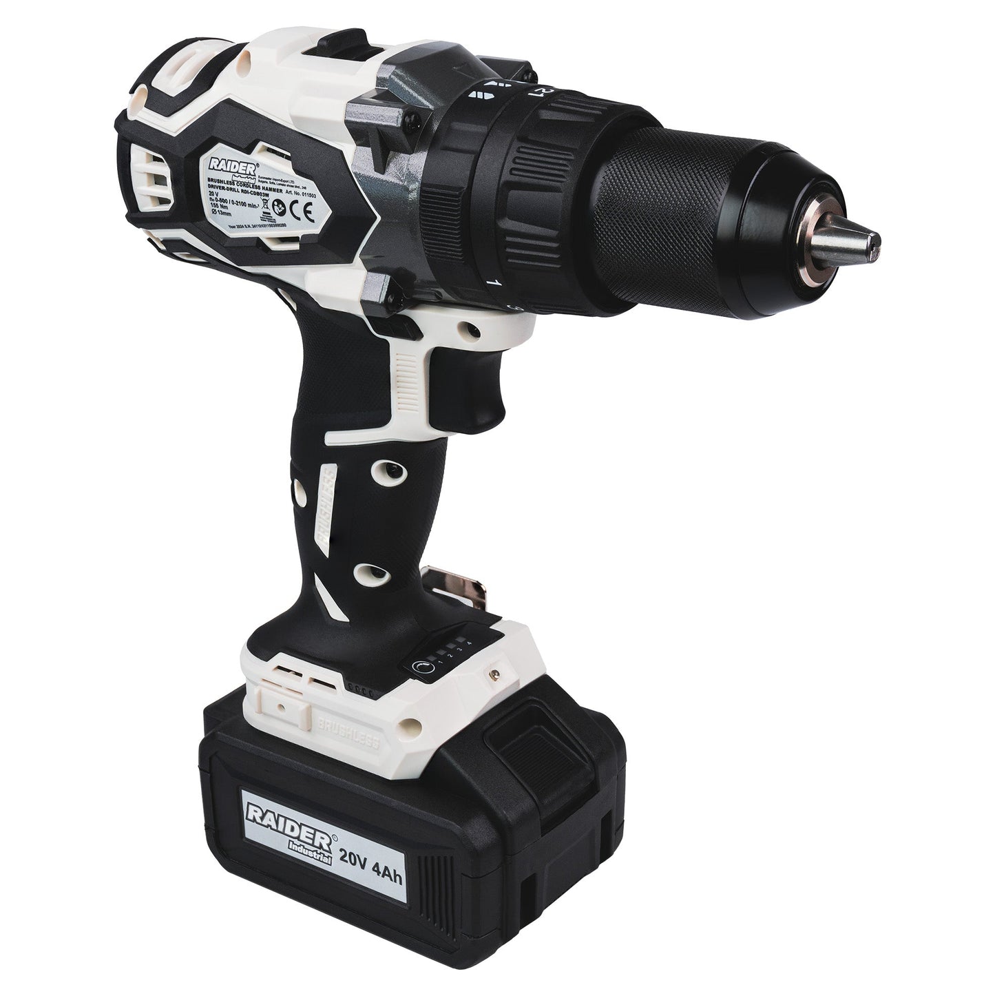 Masina de gaurit cu percutie RDI-CDB03W, 20 V, Raider 011503