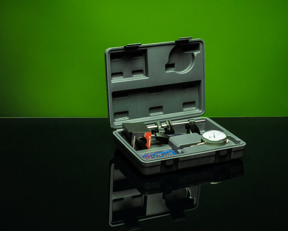 Set ceas comparator cu suport magnetic PM-CZ-10T, 0-10 mm, Powermat PM1521