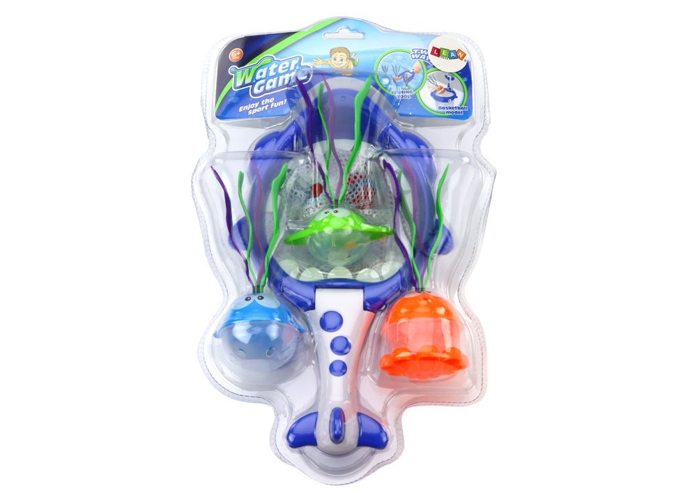 Set jucarii de baie 2 in 1, 35cm x 21cm x 9cm, Lean 17891