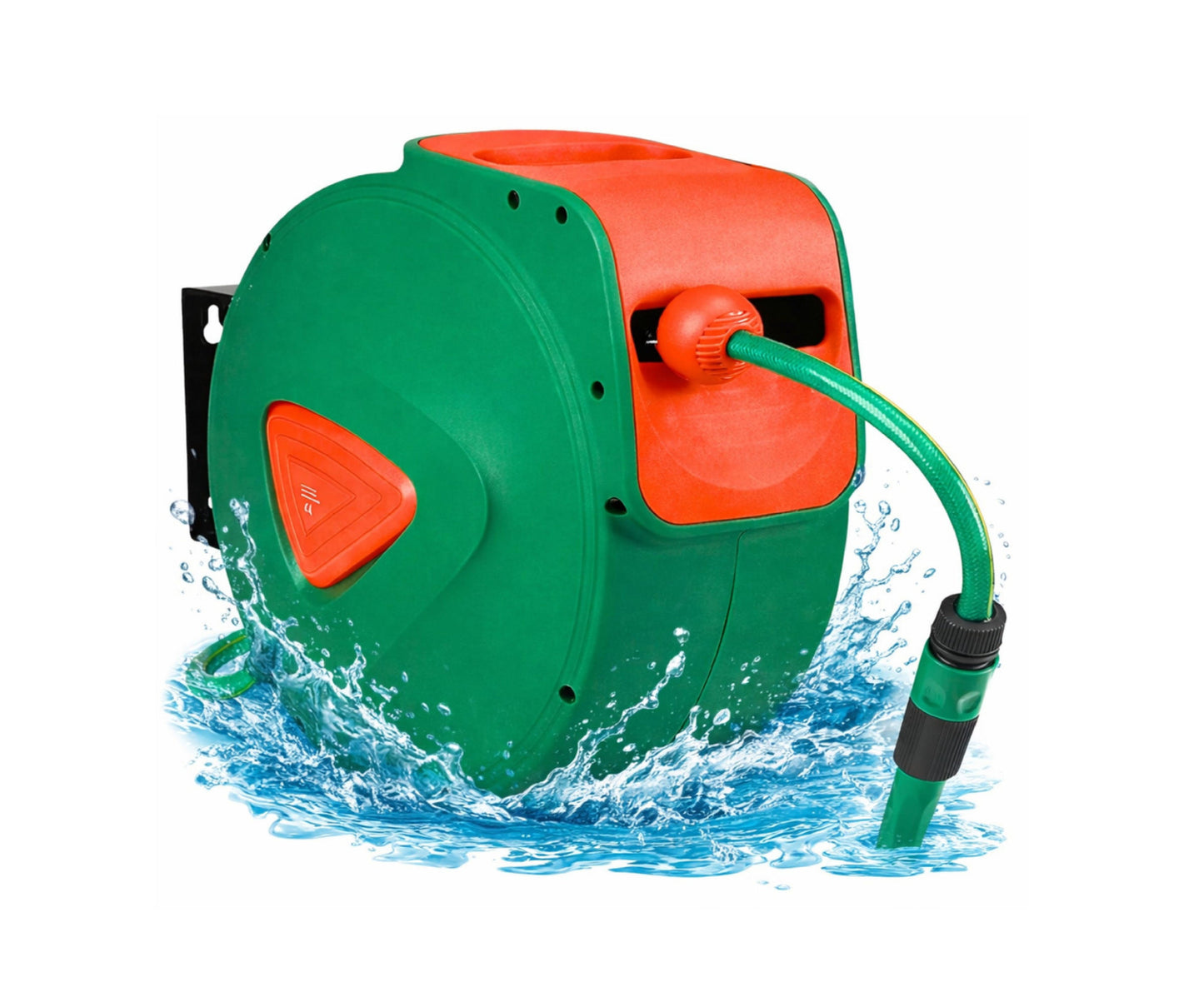 Furtun de gradina automat pe tambur, 20 m + 2 m, Lean 29266