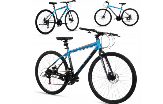 Bicicleta de oras 700C, roti 28" 3 x 7, transmisie Shimano Tourney, cadru din aluminiu 18", MalTrack 112737