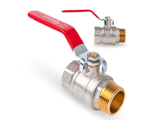 Robinet cu bila 1" WZ DN25 cu garnitura de etansare, Geko G70222