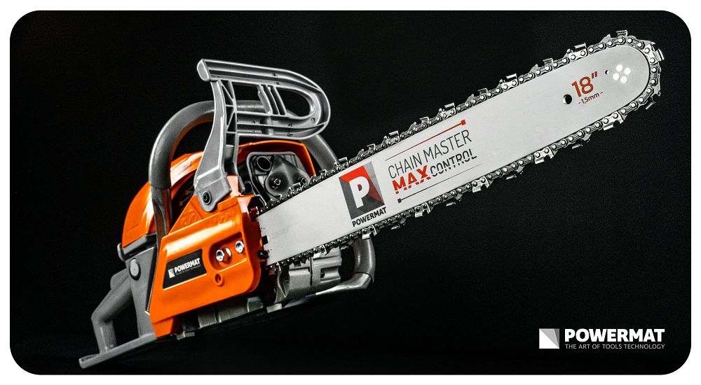 Lama ghidaj fierastrau cu 2 lanturi PM-PR-18.72.2M, Powermat PM1541