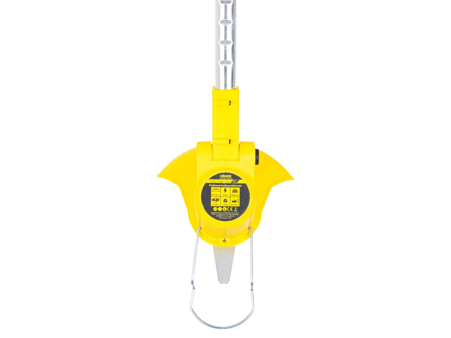 Motocoasa electrica cu acumulator, 2 x 2 Ah, 21 V, Geko G80668