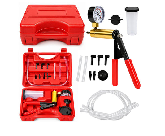 Pompa aer profesionala pentru diagnoza auto cu trusa adaptoare frane, senzori si sisteme pe vacuum / vid, Lean 29280