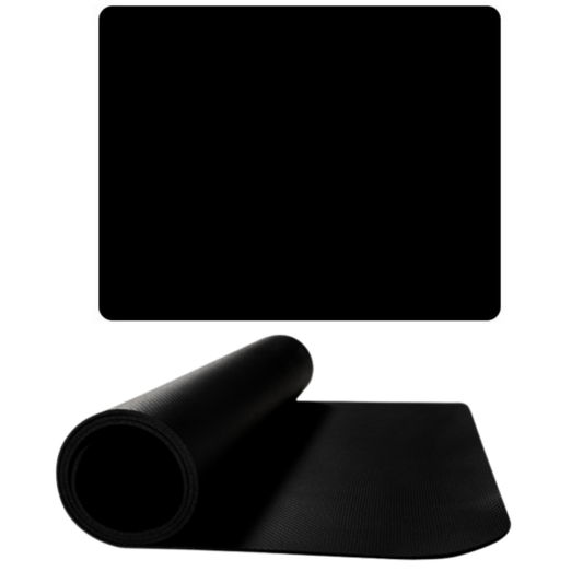 Mousepad antiderapant, 30 x 25 cm, negru, Lean 20756