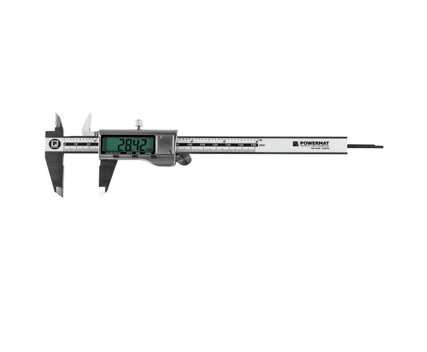 Subler electronic cu afisaj LCD PM-SUW-150ETN, 0-150 mm, Powermat PM1474