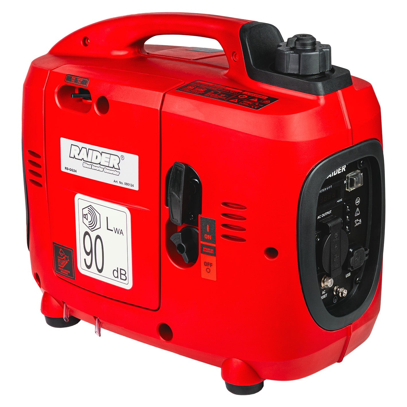 Generator pe benzina RD-GG24, 1.2 kW, Raider 090124
