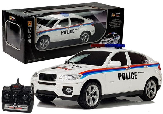 Masinuta de politie Coupe R / C, 35 x 12.5 x 13.5 cm, set cu pilot, Lean 4861