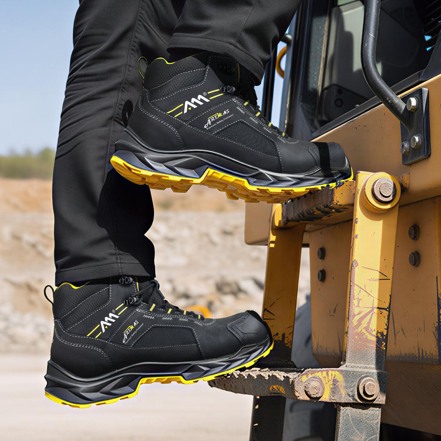 Bocanci de protectie Black-Point BT, marimea 43, Artmas ART902035