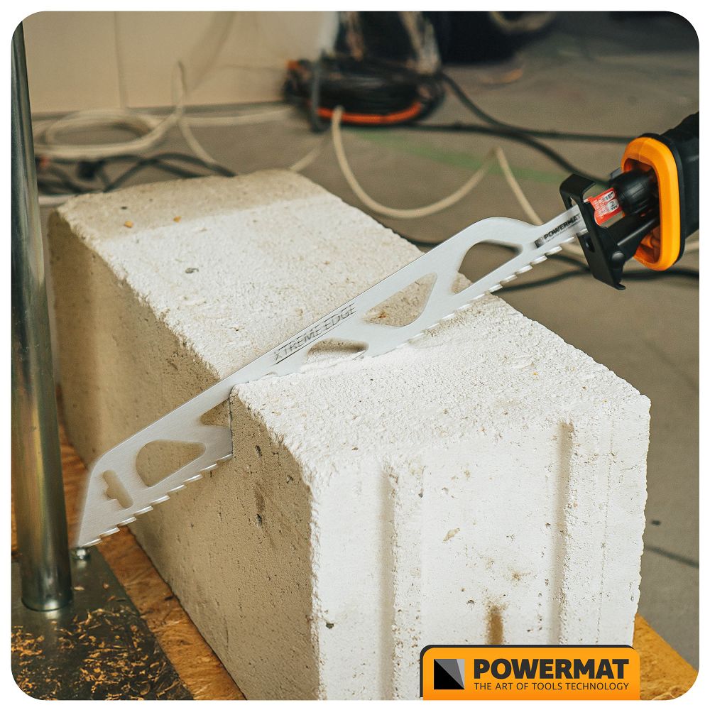 Lama pentru fierastrau sabie PM-BDP-455T, 455 x 50 mm, Powermat PM1394