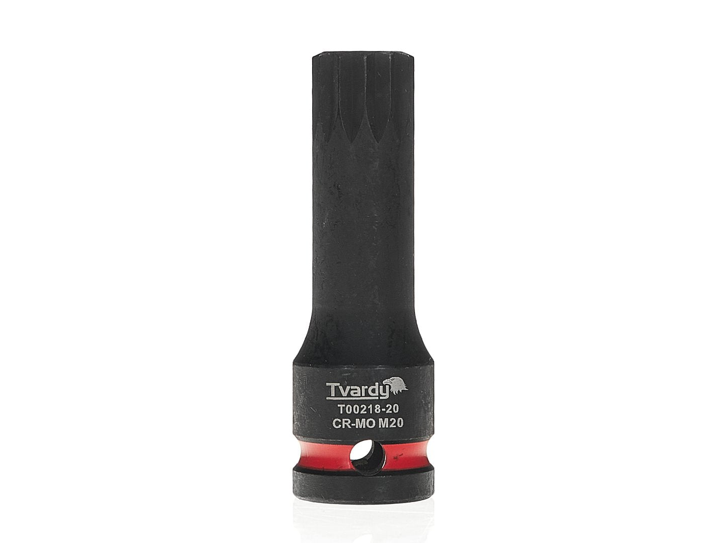 Cheie tubulara de impact SPLINE 1 / 2", M20, Cr-Mo, Tvardy T00218-20