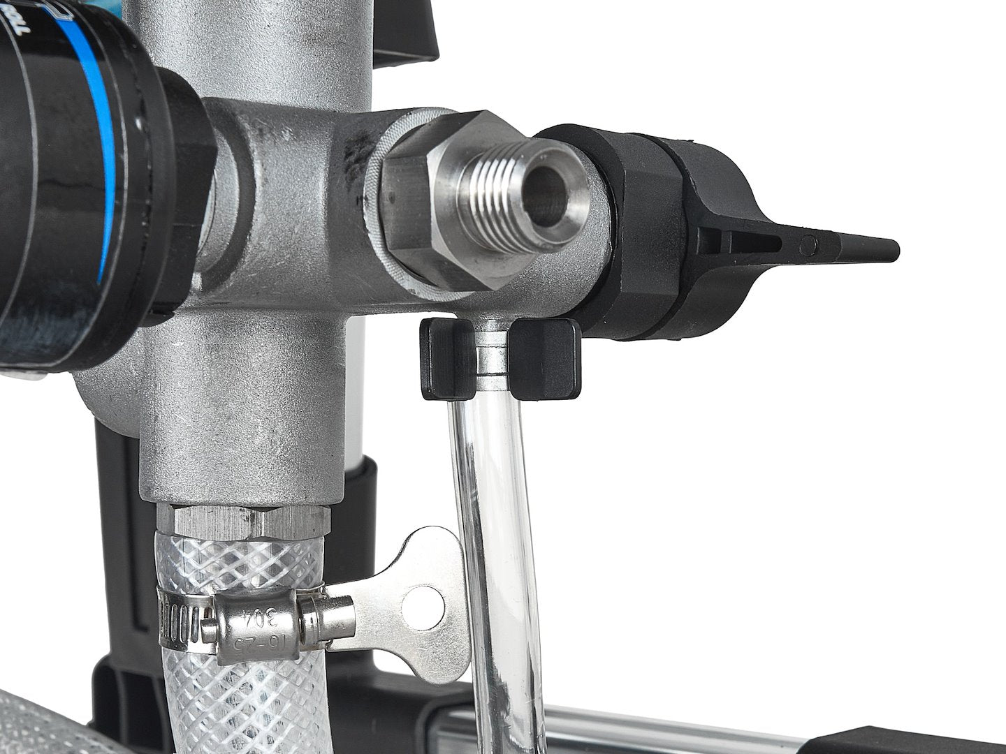 Agregat de vopsire hidrodinamic X6, 650 W, 200 bar, debit 1,4 l/min, cu pistol X-450 Si furtun de 7,5 m, Geko G80775