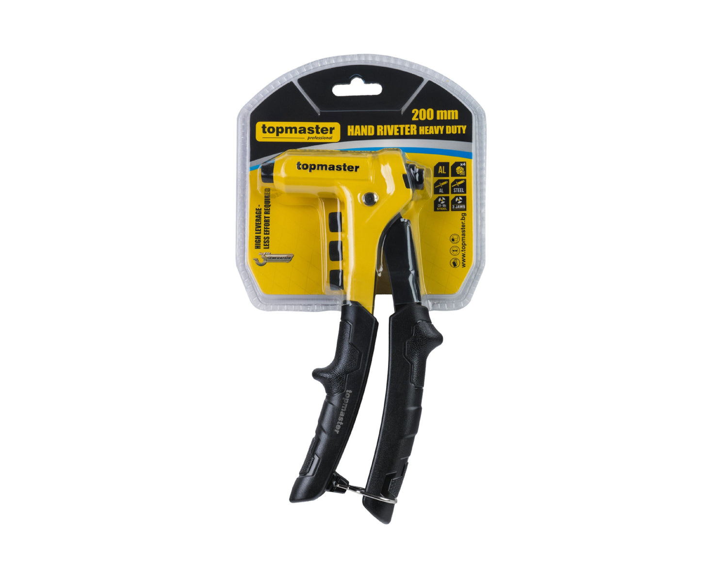 Cleste pop-nituri Heavy Duty, 200 mm, Topmaster 491126