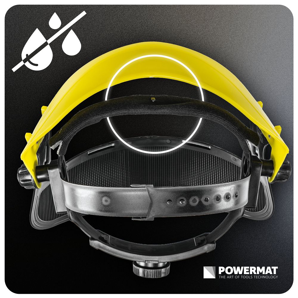 Casca pentru protectie motocoasa cu viziera PM-MDK-PS1M, Powermat PM1657