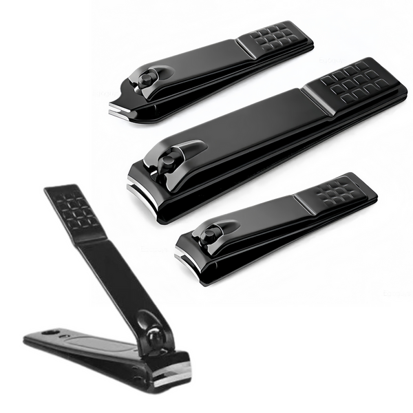 Set 3 unghiere din inox, negru, Lean 20983
