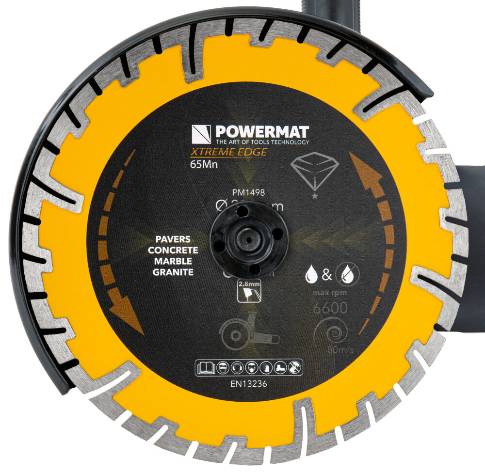 Disc diamantat segmentat PM-TDCS-2303T, 230 mm, Powermat PM1498
