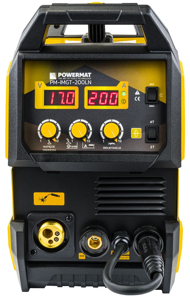 Aparat de sudura tip invertor migomat PM-IMGT-200LN 200 A, Powermat PM1344