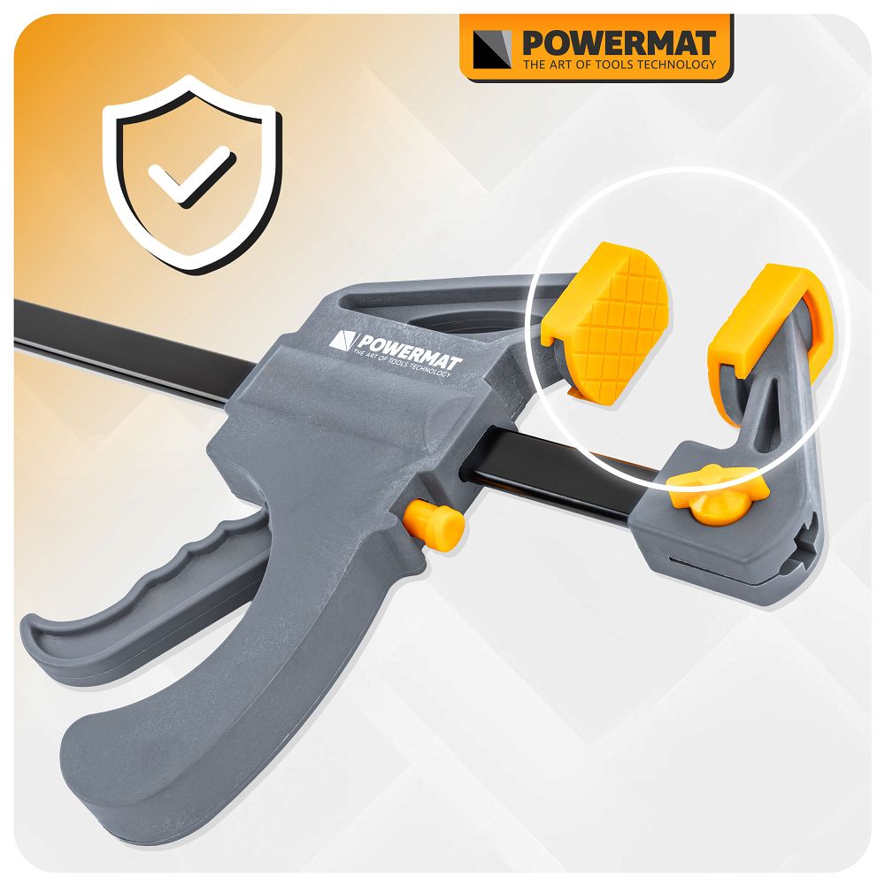 Clema de tamplarie PM-SSD-10T, 250 x 60 mm, Powermat PM1431