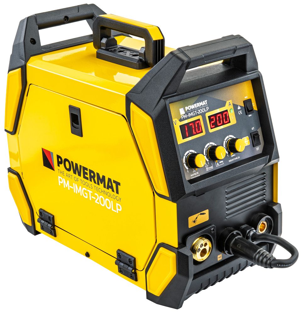 Aparat de sudura tip invertor migomat PM-IMGT-200LP, 200 A, Powermat PM1346