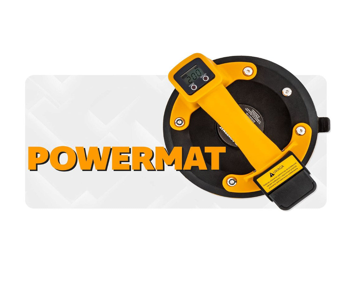 Ventuza electrica pentru placi PM-APPS-200M, capacitate maxima de incarcare 200 kg, Powermat PM1446