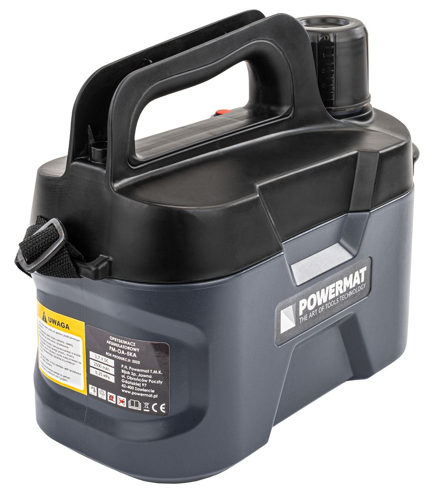 Pulverizator cu acumulator PM-OA-5KA, 5 l, Powermat PM1339