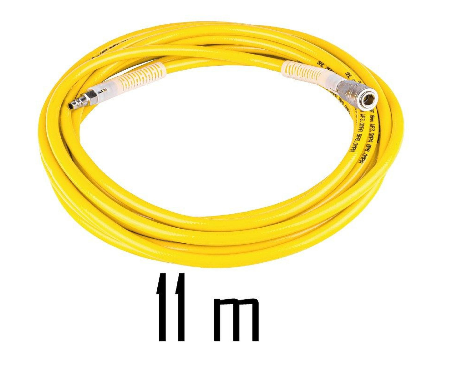 Set 2 furtunuri pentru masina de tencuit, 10 m + 11 m, Powermat PM-AGT-1500M-WA