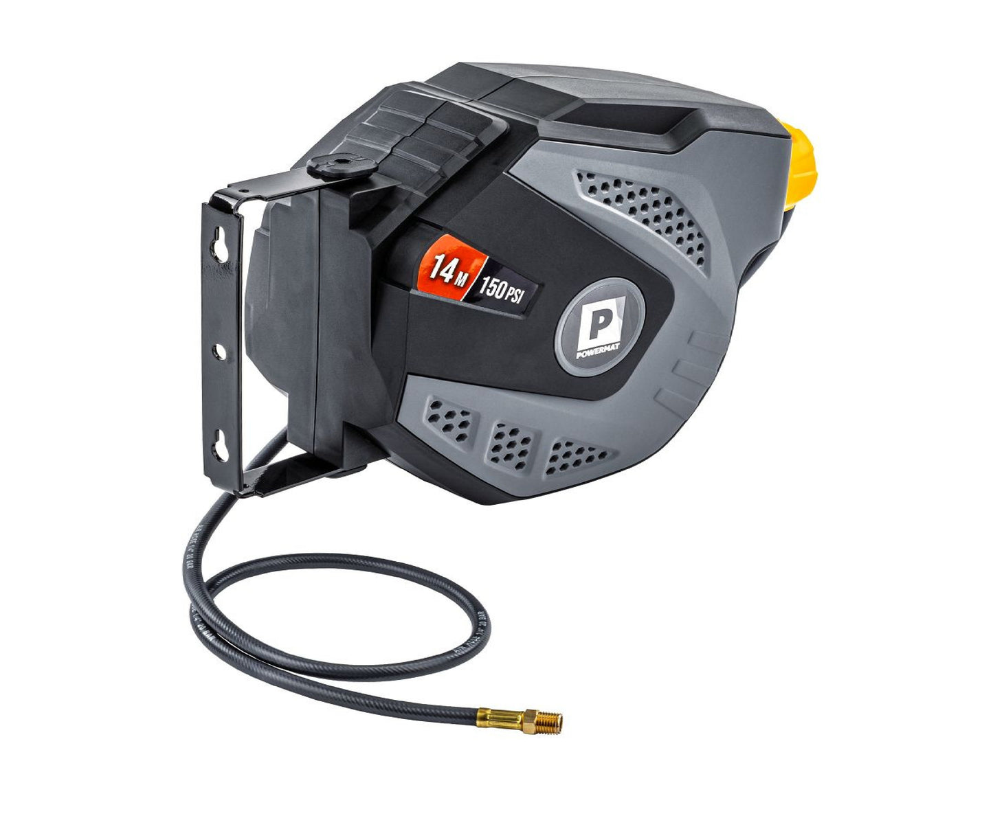 Tambur automat pentru furtun pneumatic PM-ABNW-14M, 14 m, Powermat PM1406