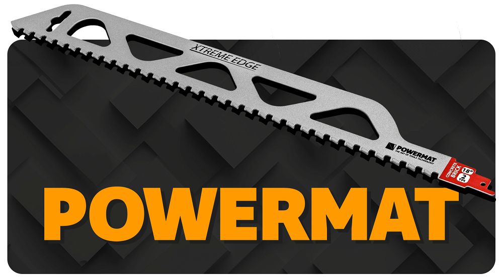 Lama pentru fierastrau sabie PM-BDP-455T, 455 x 50 mm, Powermat PM1394