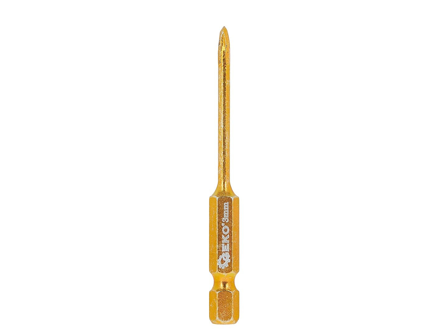 Burghiu pentru sticla si ceramica HEX, 3 mm, Geko G39701C