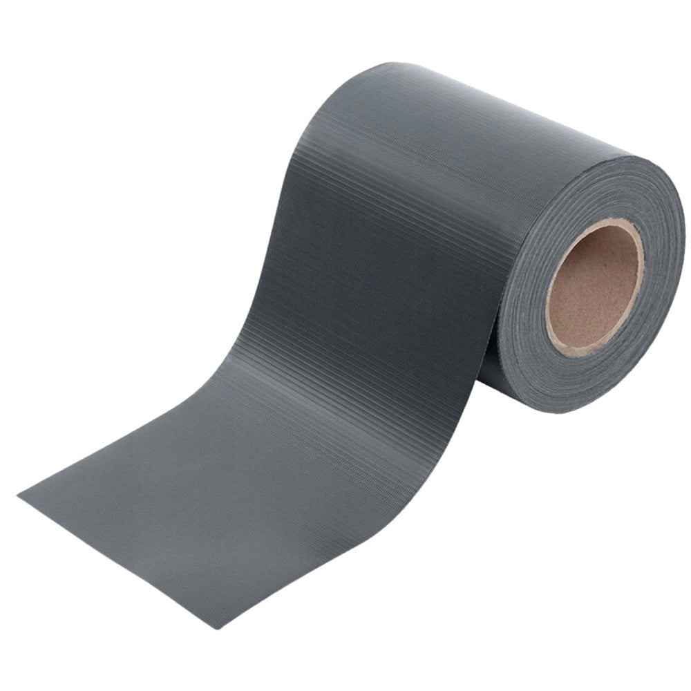 Banda adeziva de umbrire pentru gard cu protectie UV, 20 de cleme, gri inchis, 450 g/m², 19x35m, Lean 25849