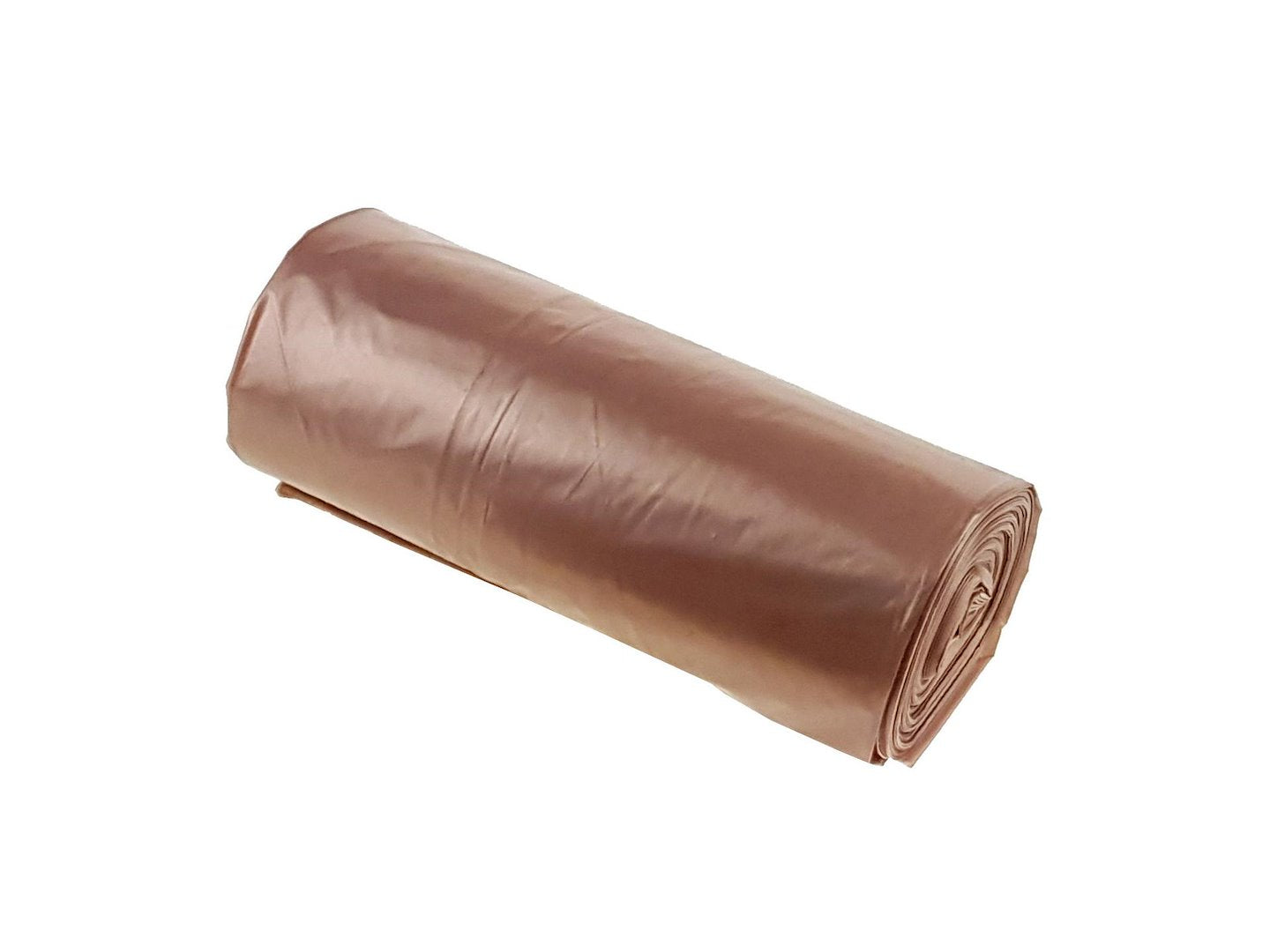 Set 10 saci de gunoi rezistenti pentru plastic si metal, 120 l, maro, Geko G71273