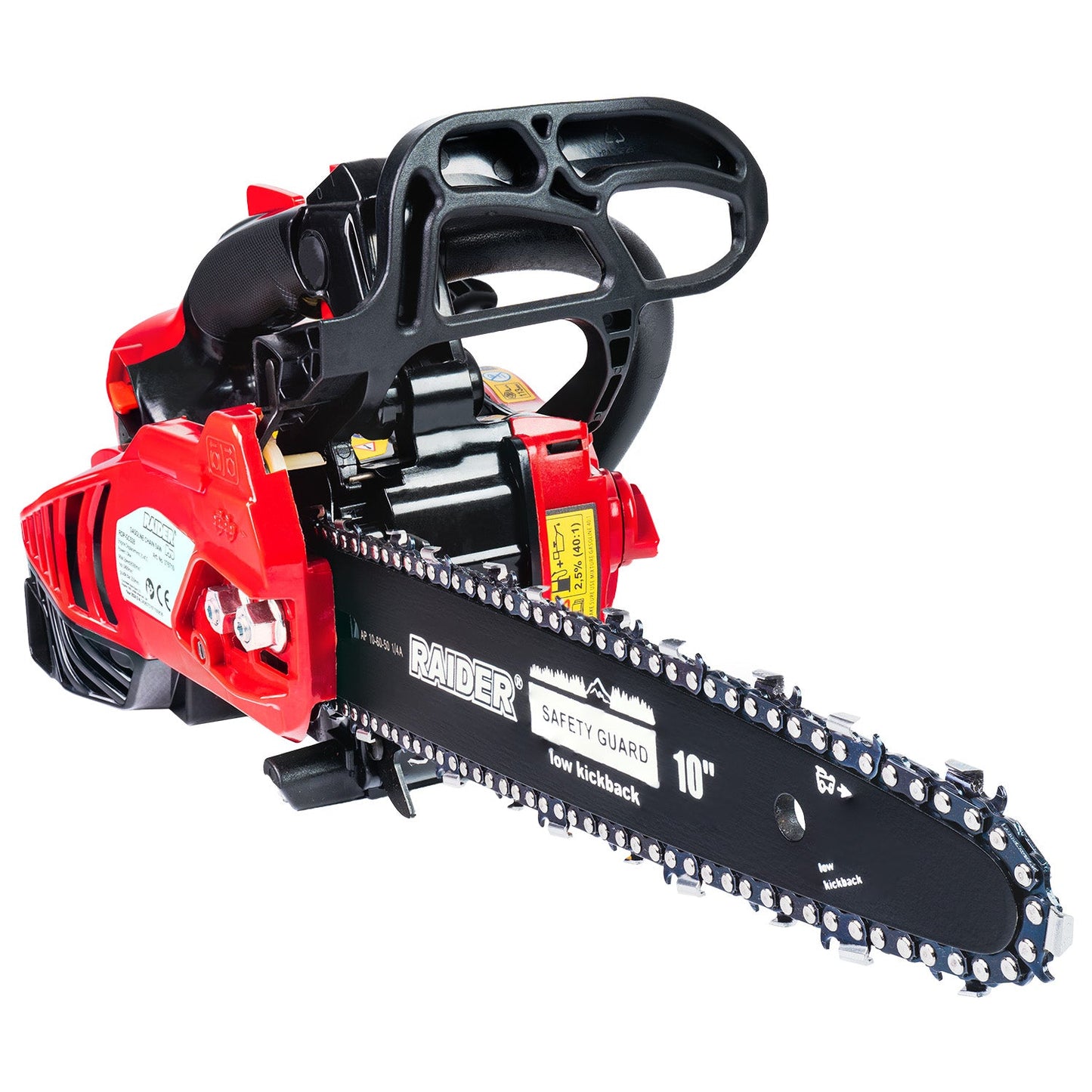 Motofierastrau cu lant RDP-GCS28, lant 25 cm, 1 kW, 1 / 4", 1.3 mm 60, Raider 076710