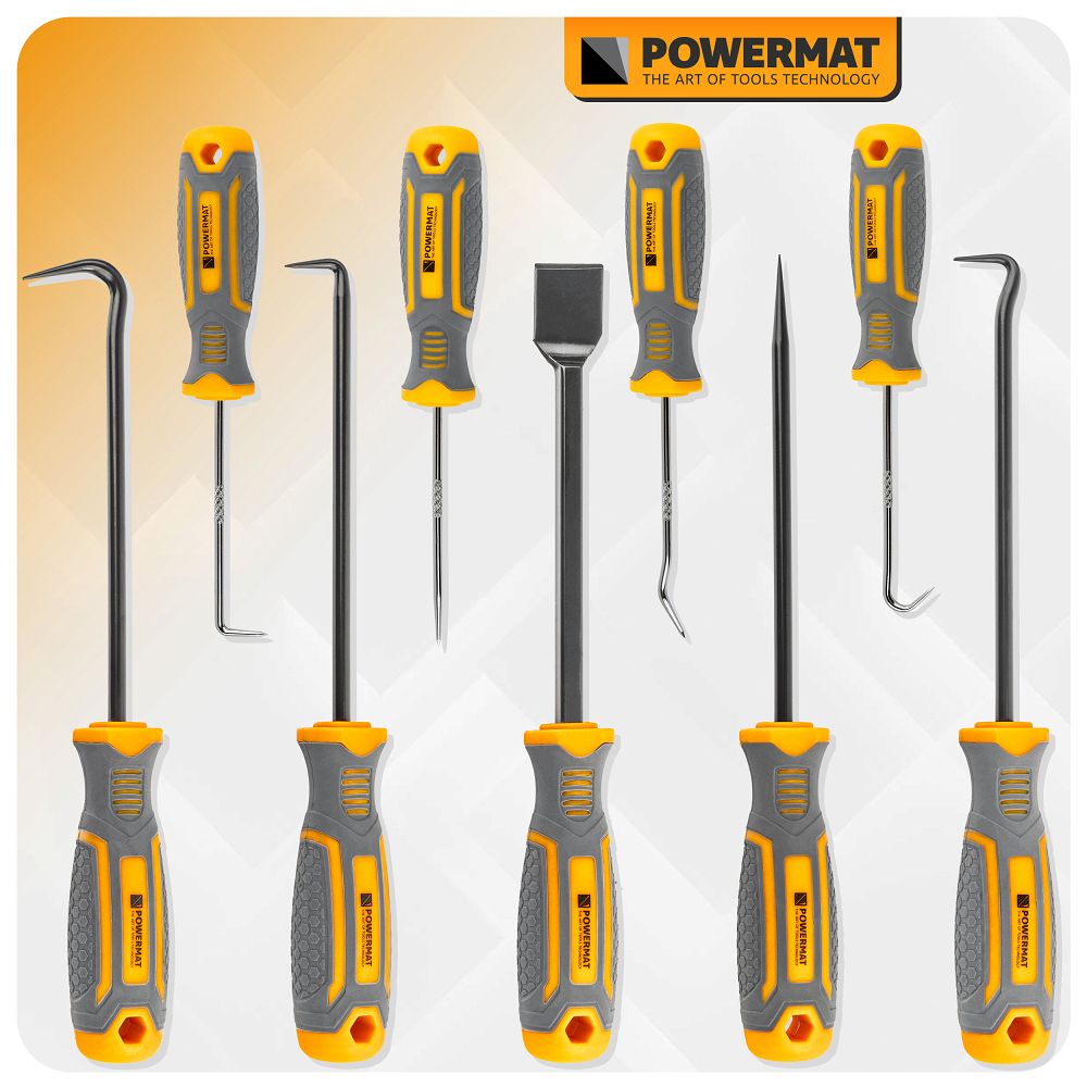 Set surubelnite pentru extras garnituri PM-ZHDO-9T, 9 bucati, Powermat PM1403